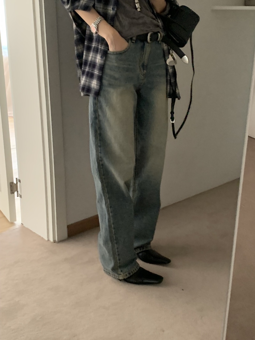 TRUE東大門代購女士新款熱賣休閑推薦真品時尚人氣牛仔褲TRUE牛仔褲