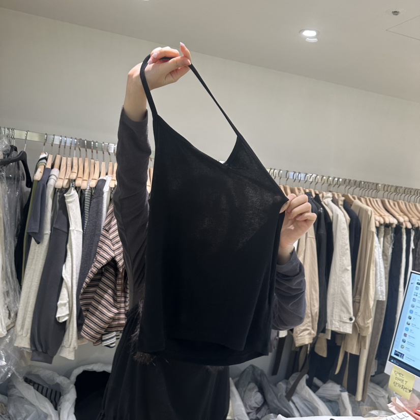 TIZZI東大門實拍女士新品人氣時尚休閑推薦真品熱賣吊帶背心TIZZI吊帶/背心圖色3