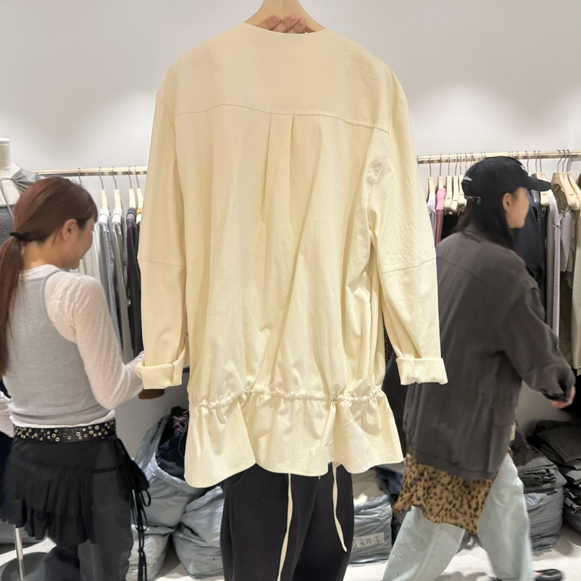 CONNAUGHT/DAILYJUD東大門實拍女士新款熱賣推薦夾克褶裥CONNAUGHT/DAILYJUD夾克