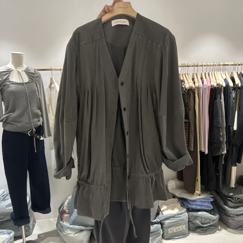 CONNAUGHT/DAILYJUD東大門實拍女士新款熱賣推薦夾克褶裥CONNAUGHT/DAILYJUD夾克圖色2