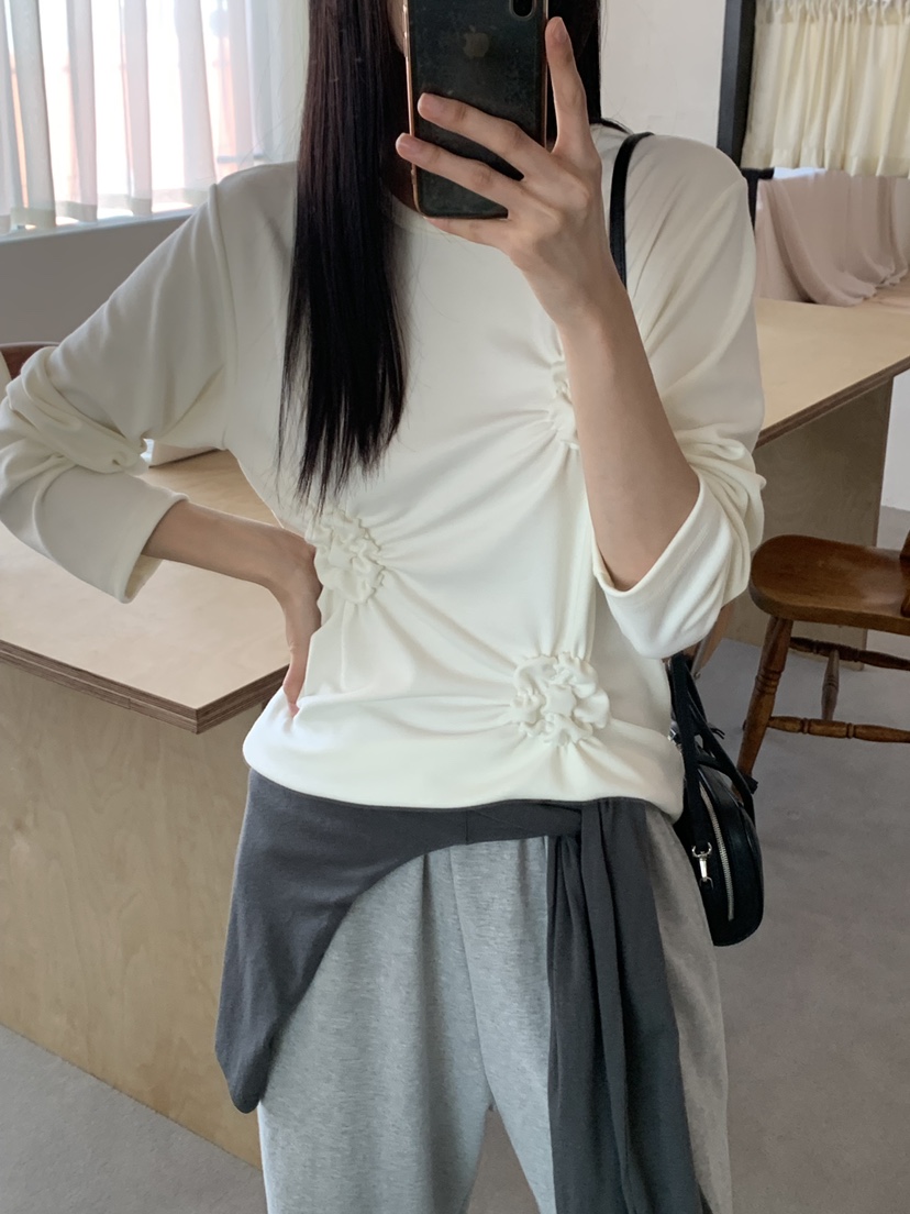 TRUE東大門直郵女裝新款休閑真品推薦時尚人氣熱賣長袖T恤TRUE長袖T恤