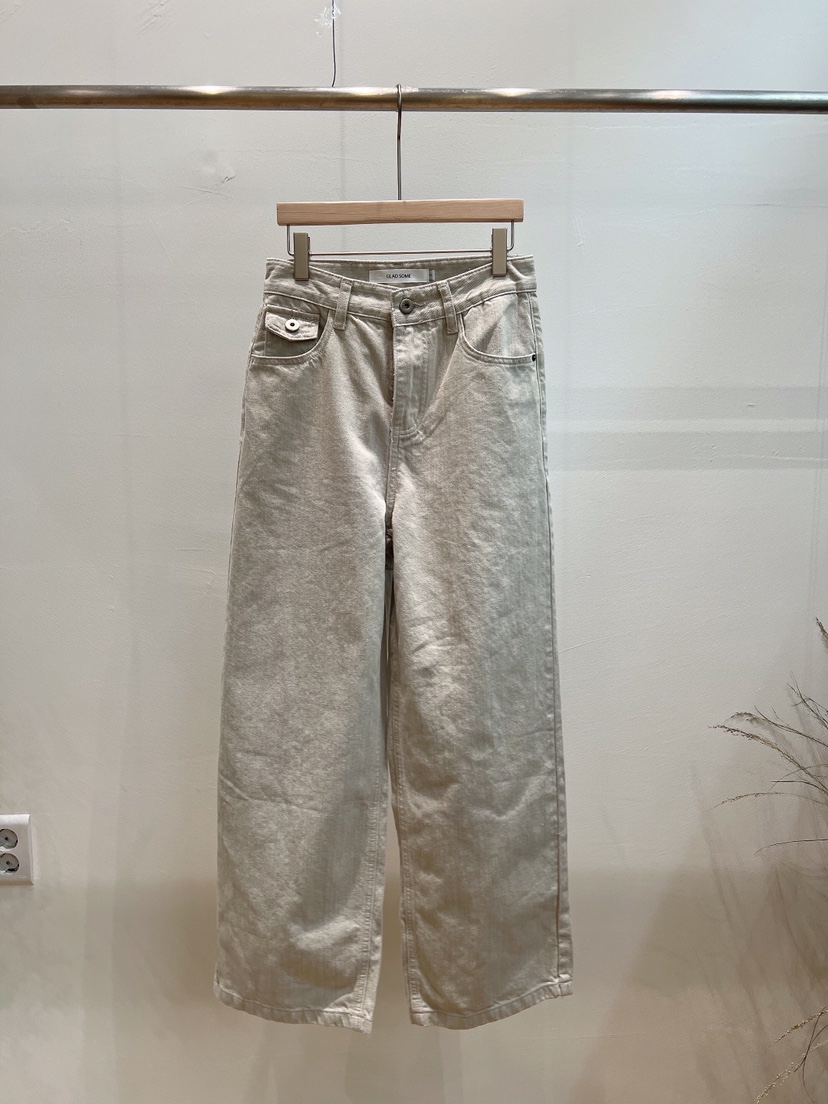 GLAD SOME韓國代購女士新品真品人氣休閑時尚休閑褲口袋GLAD SOME休閑褲圖色1