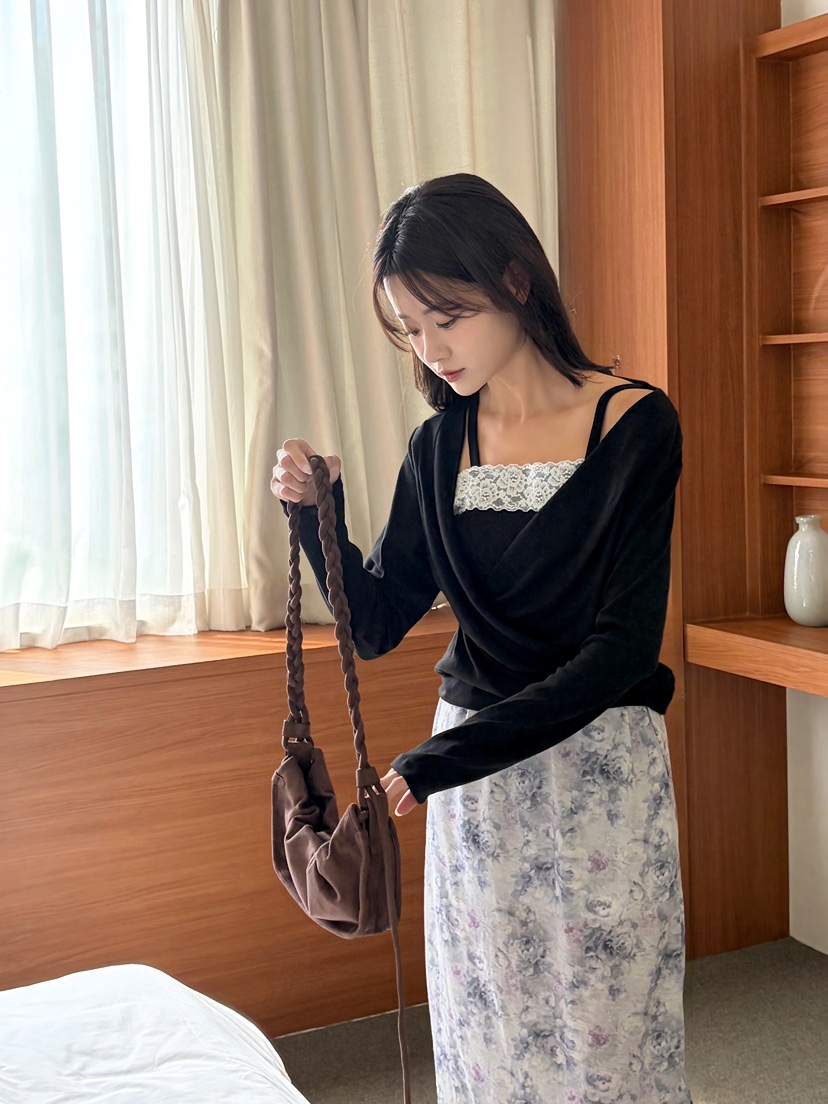 N.BROWN東大門代購女裝新品真品時尚人氣推薦熱賣長袖T恤N.BROWN長袖T恤