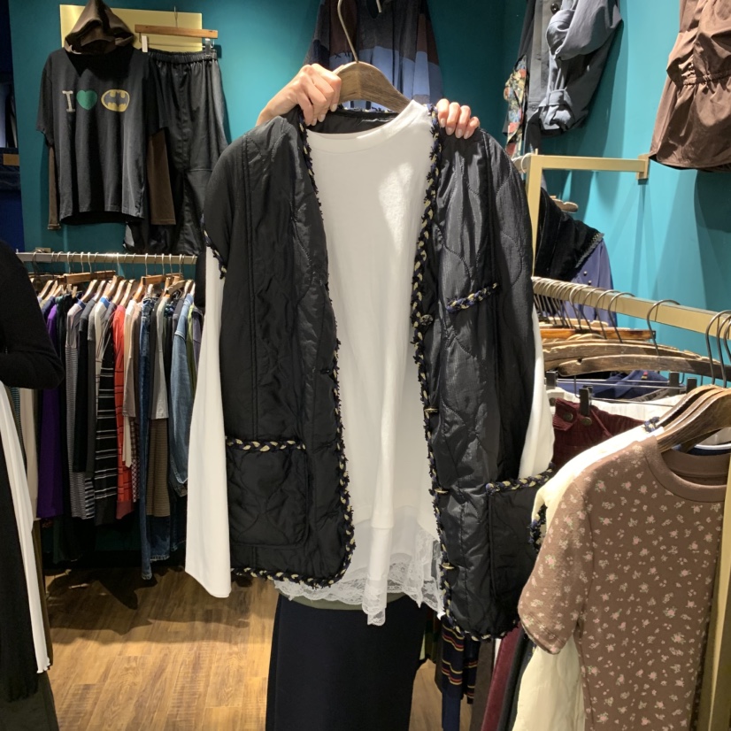 MERCI LINDA韓國代購女裝新品休閑真品時尚馬甲不含內搭絨MERCI LINDA馬甲圖色1