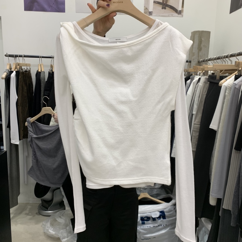 RECOVER東大門實拍女裝新品推薦熱賣時尚吊帶背心不含內搭RECOVER/MOMENT吊帶/背心圖色2