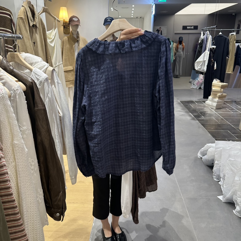 TIZZI東大門實拍女裝新品休閑熱賣真品時尚推薦襯衫蕾絲衫TIZZI襯衫/蕾絲衫