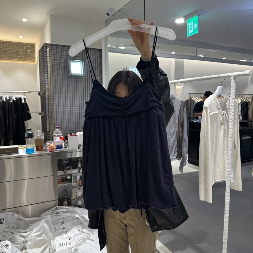 FLEEK韓國直郵女士新品熱賣人氣休閑真品推薦時尚吊帶背心Fleek吊帶/背心