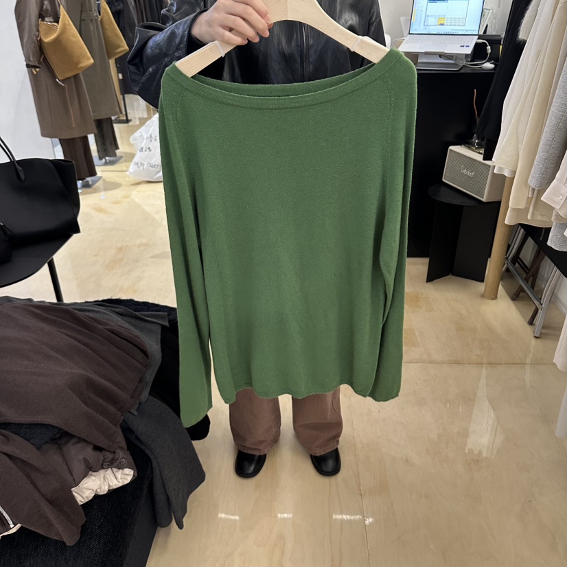KOIVUE韓國直郵女士新款時尚休閑人氣熱賣推薦長袖T恤蝴蝶結KOIVUE長袖T恤圖色1