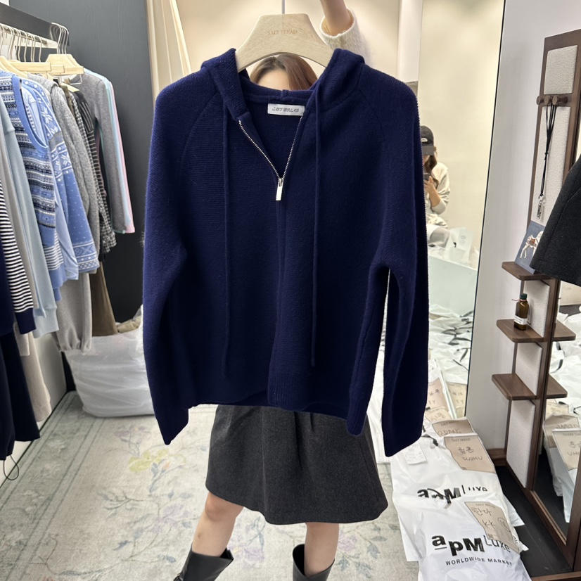 SALT BREAD東大門代購女士新品人氣休閑熱賣時尚推薦毛衣SALT BREAD毛衣圖色2