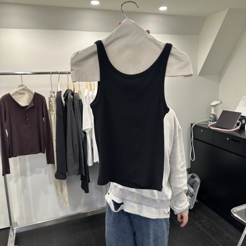 URBAN BREEZE東大門實拍女裝新品休閑推薦吊帶背心安哥拉URBAN BREEZE吊帶/背心