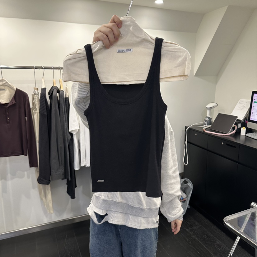 URBAN BREEZE東大門實拍女裝新品休閑推薦吊帶背心安哥拉URBAN BREEZE吊帶/背心圖色3