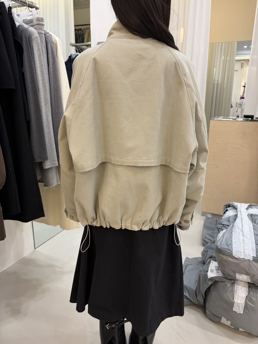 MYO韓國直郵女士新款時尚真品推薦人氣休閑熱賣夾克高領絎縫MYO夾克