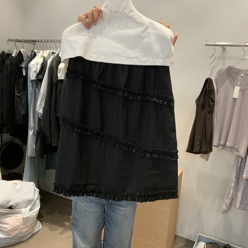 SIHO ARCHIVE東大門代購女裝新品時尚半身裙中短裙不含腰包SIHO ARCHIVE半身裙/中短裙圖色3