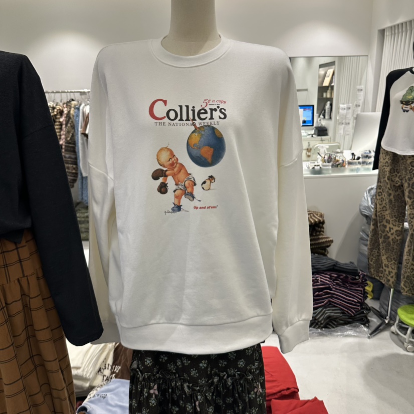 COMBO東大門直郵女士新品推薦真品人氣熱賣時尚休閑衛衣COM_BO衛衣圖色1