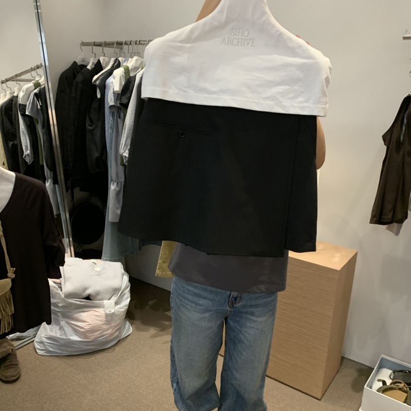 SIHO ARCHIVE東大門實拍女士新品休閑時尚真品推薦熱賣短裙SIHO ARCHIVE短裙圖色2