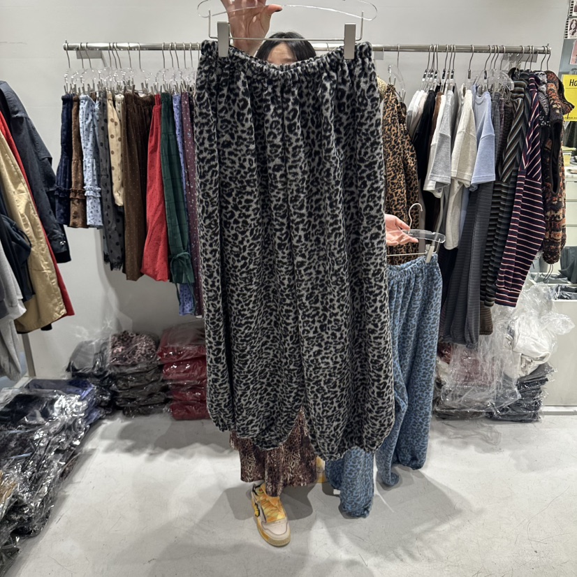 COMBO韓國直郵女士新品休閑真品人氣推薦時尚熱賣休閑褲豹紋COM_BO休閑褲圖色2