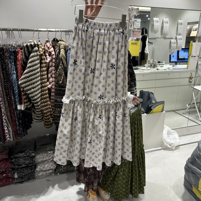 COMBO韓國直郵女裝新品熱賣人氣推薦休閑真品時尚長裙COM_BO長裙圖色3