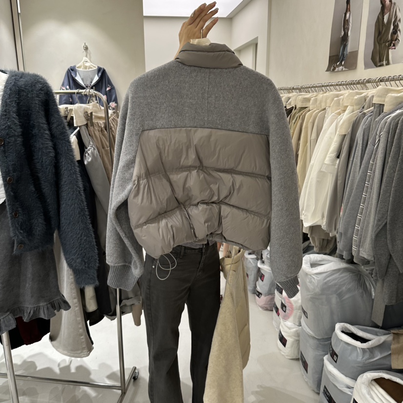 JUDYQUE韓國代購女裝新品推薦休閑時尚熱賣人氣真品短款棉服JUDYQUE短款棉服