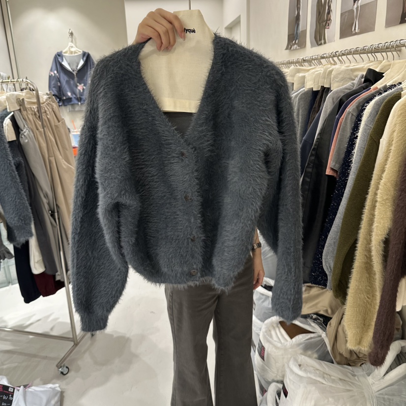 JUDYQUE韓國直郵女士新品推薦休閑人氣時尚熱賣真品開衫開襟JUDYQUE開衫圖色3