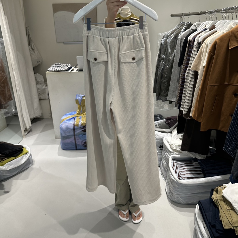 LORING RE I韓國直郵女士新品熱賣時尚真品人氣休閑休閑褲LORING RE-I/BARE休閑褲
