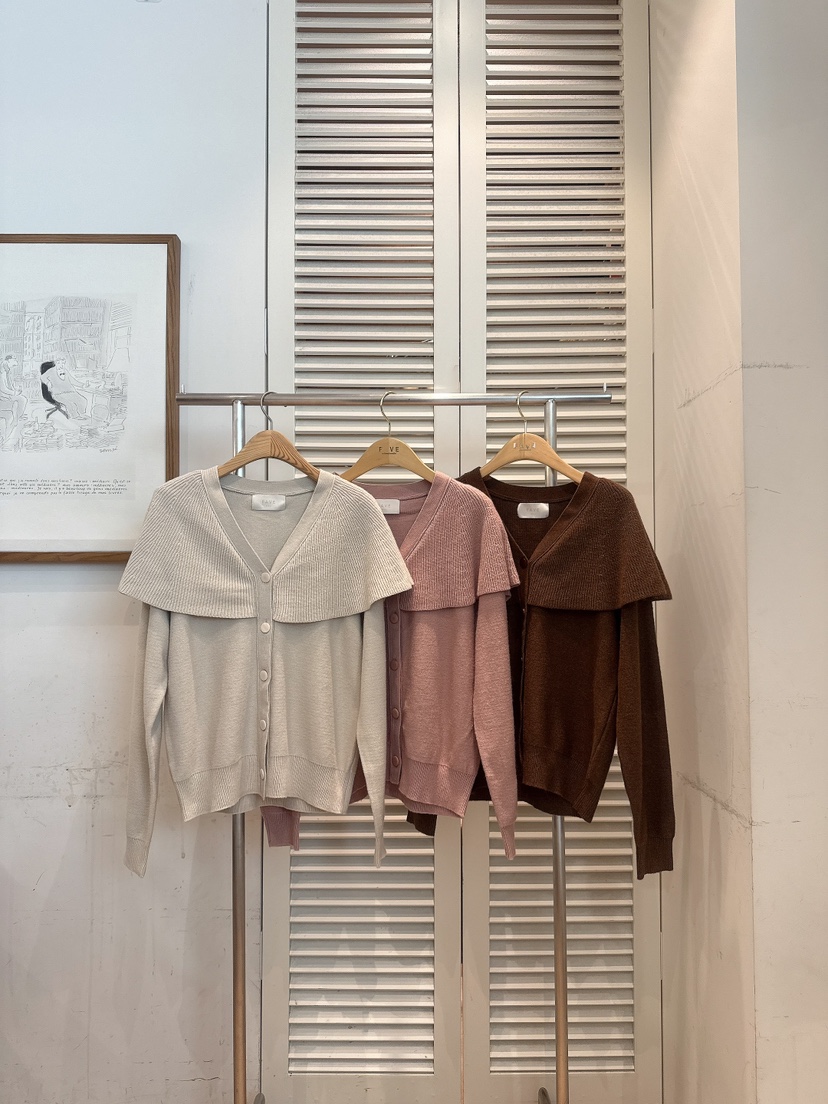 FAVE-L韓國代購女士新品時尚熱賣人氣真品推薦休閑開衫FAVE-L開衫