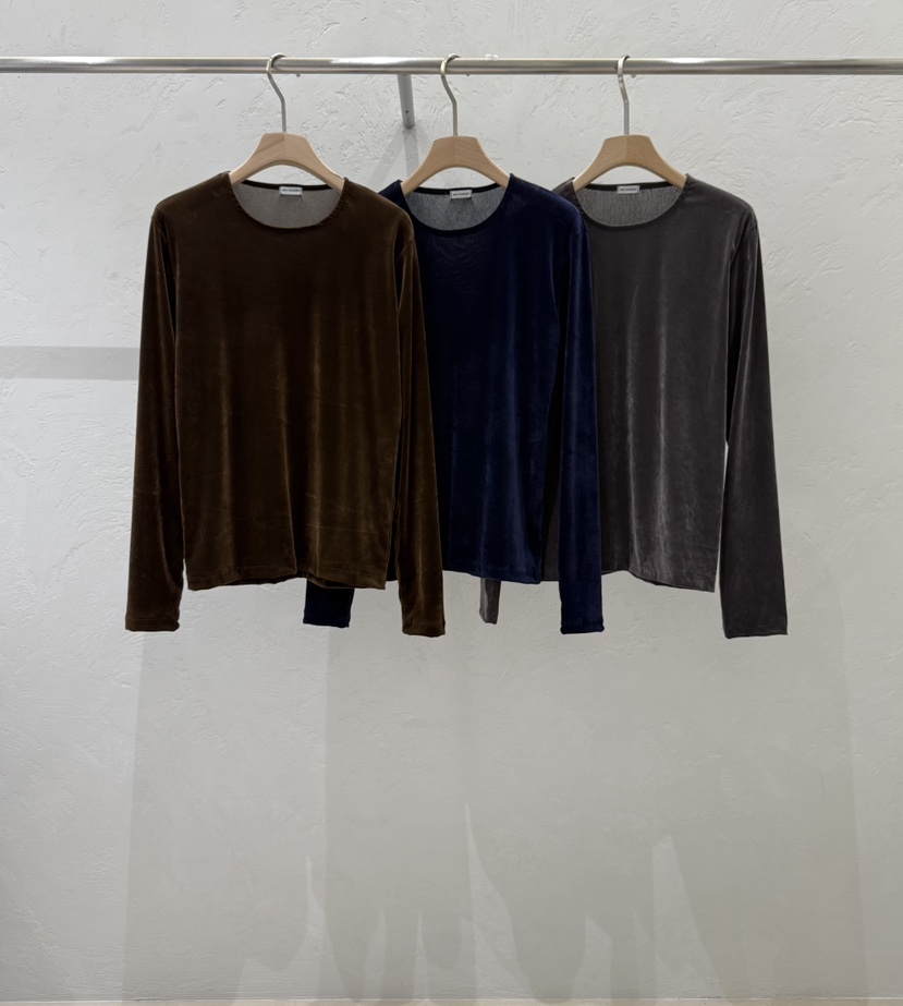 ABLERING韓國代購女裝新品休閑推薦人氣時尚長袖T恤天鵝絨ABLE STANDARD/ABLERING長袖T恤