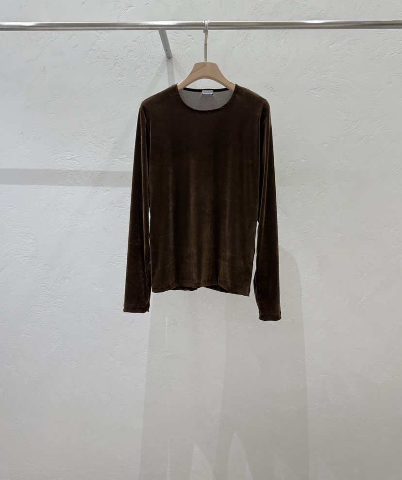 ABLERING韓國代購女裝新品休閑推薦人氣時尚長袖T恤天鵝絨ABLE STANDARD/ABLERING長袖T恤圖色1