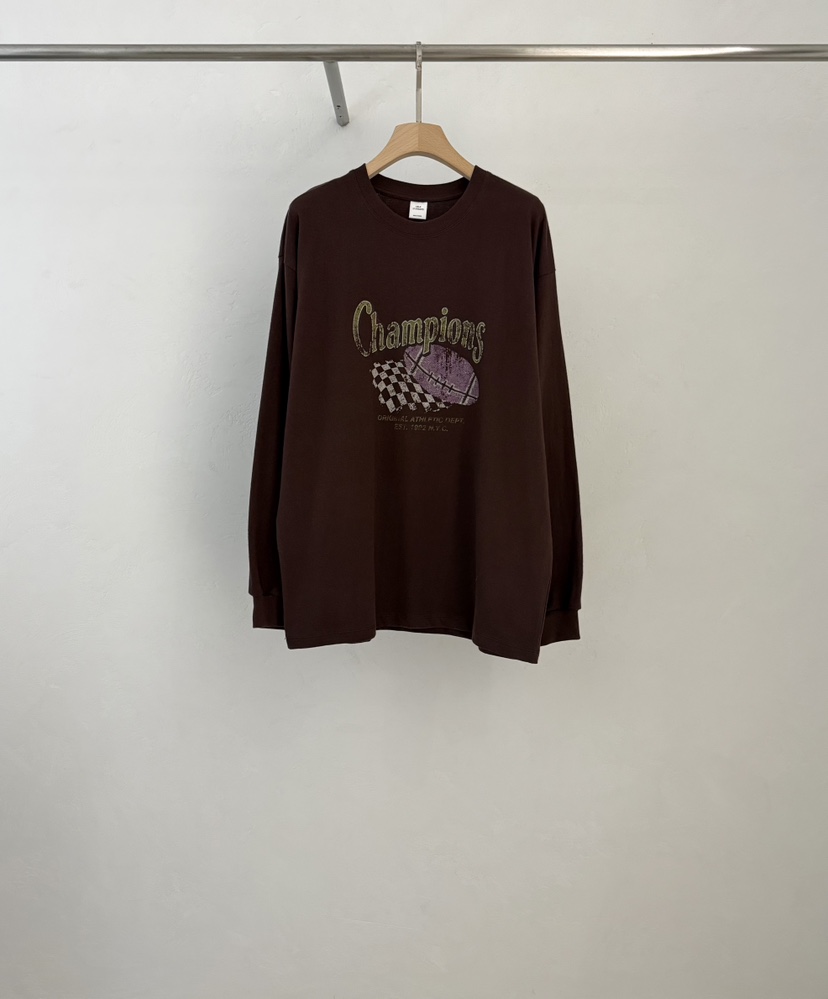 ABLERING東大門實拍女裝新品時尚真品推薦熱賣休閑長袖T恤ABLE STANDARD/ABLERING長袖T恤圖色1