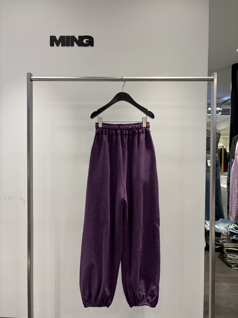 MING/MENG韓國直郵女裝新款真品熱賣休閑休閑褲加絨運動MING/MENG休閑褲