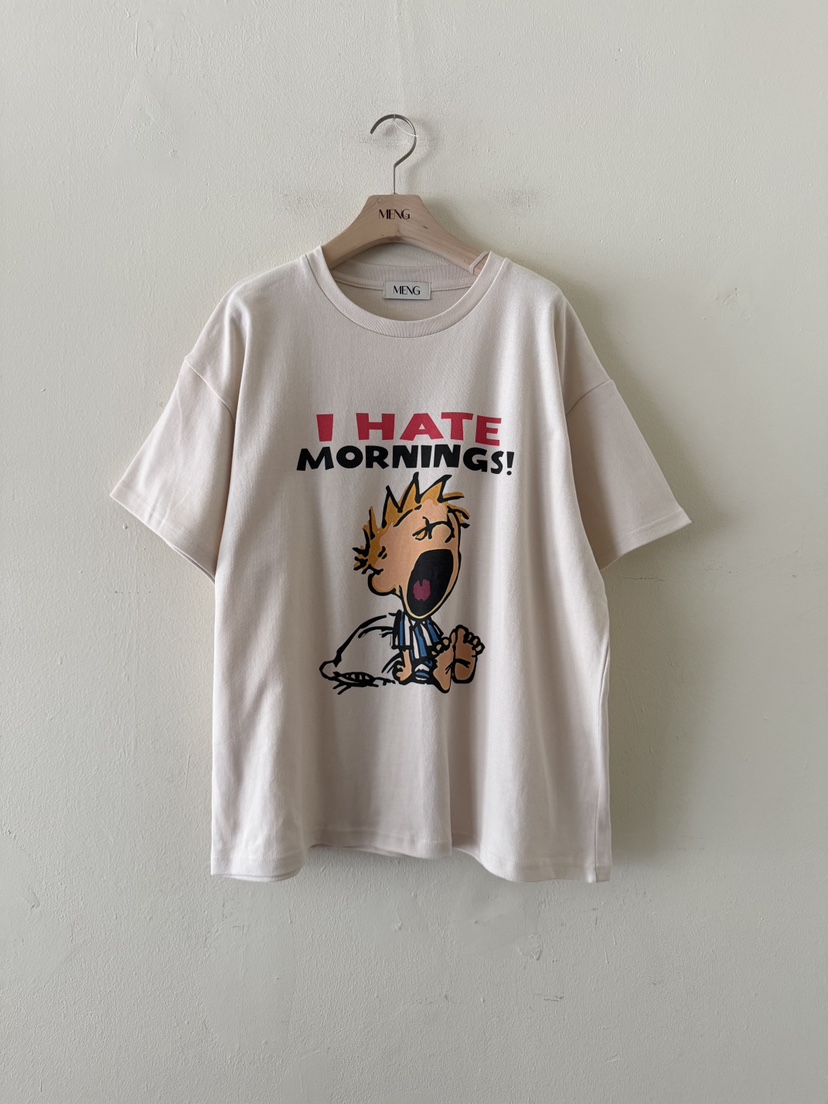MENG/MING韓國直郵女士新品時尚熱賣推薦真品休閑人氣T恤MENG/MINGT恤圖色1