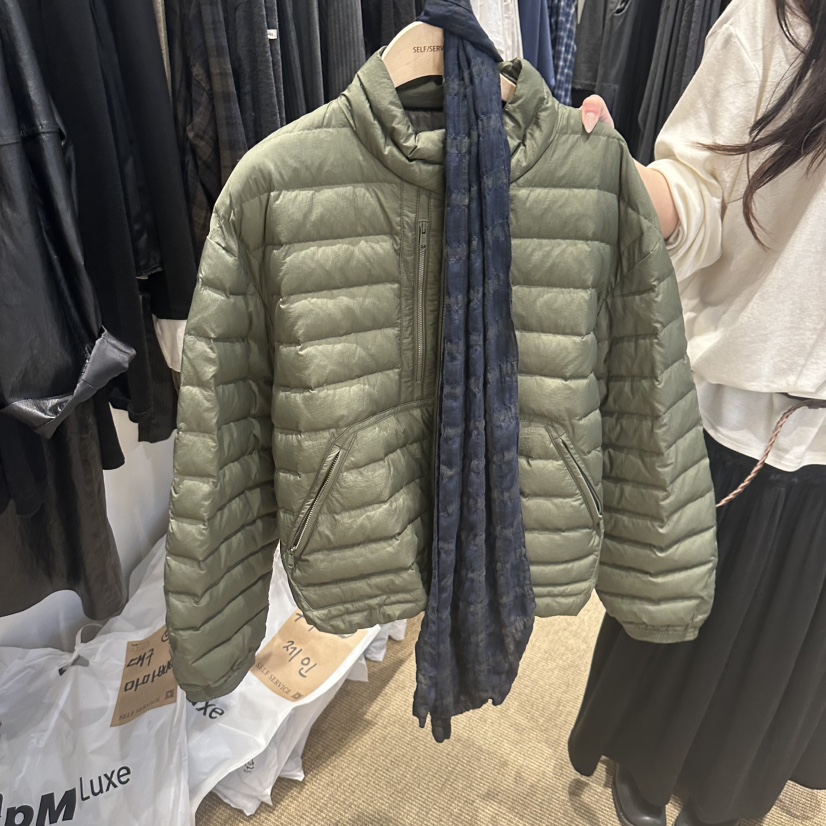 SELF SERVICE/MASOF東大門直郵女裝新款時尚推薦圍巾披肩SELF SERVICE/MASOF圍巾/披肩圖色2深藍色