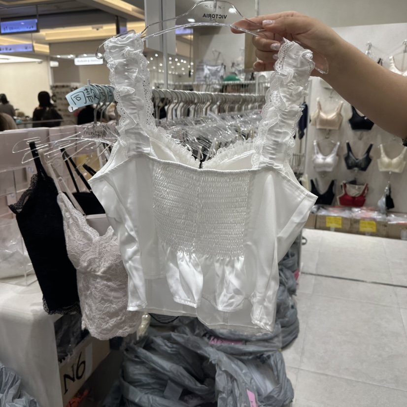 FLORAL-P東大門實拍女裝新款推薦真品人氣時尚休閑吊帶背心floral吊帶/背心