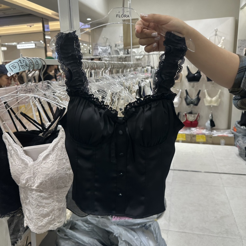 FLORAL-P東大門實拍女裝新款推薦真品人氣時尚休閑吊帶背心floral吊帶/背心圖色2