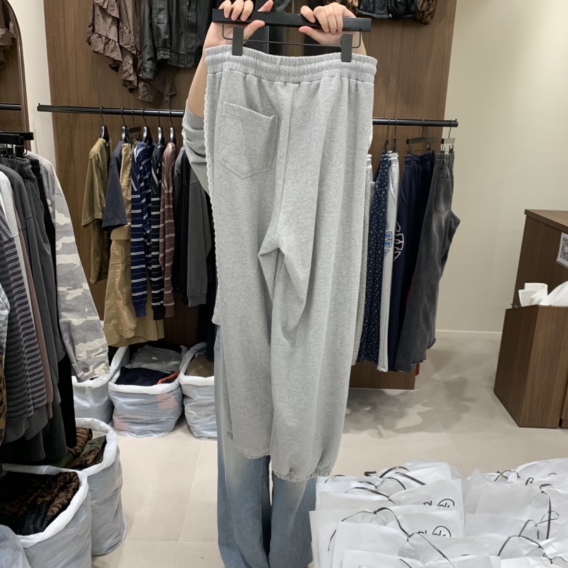 VANTA東大門實拍女裝新品時尚真品人氣休閑推薦休閑褲蕾絲VANTA休閑褲