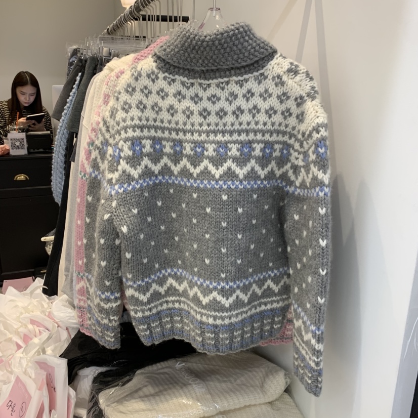 RIVEROOM東大門實拍女士新品人氣時尚真品熱賣推薦毛衣開襟RIVEROOM毛衣
