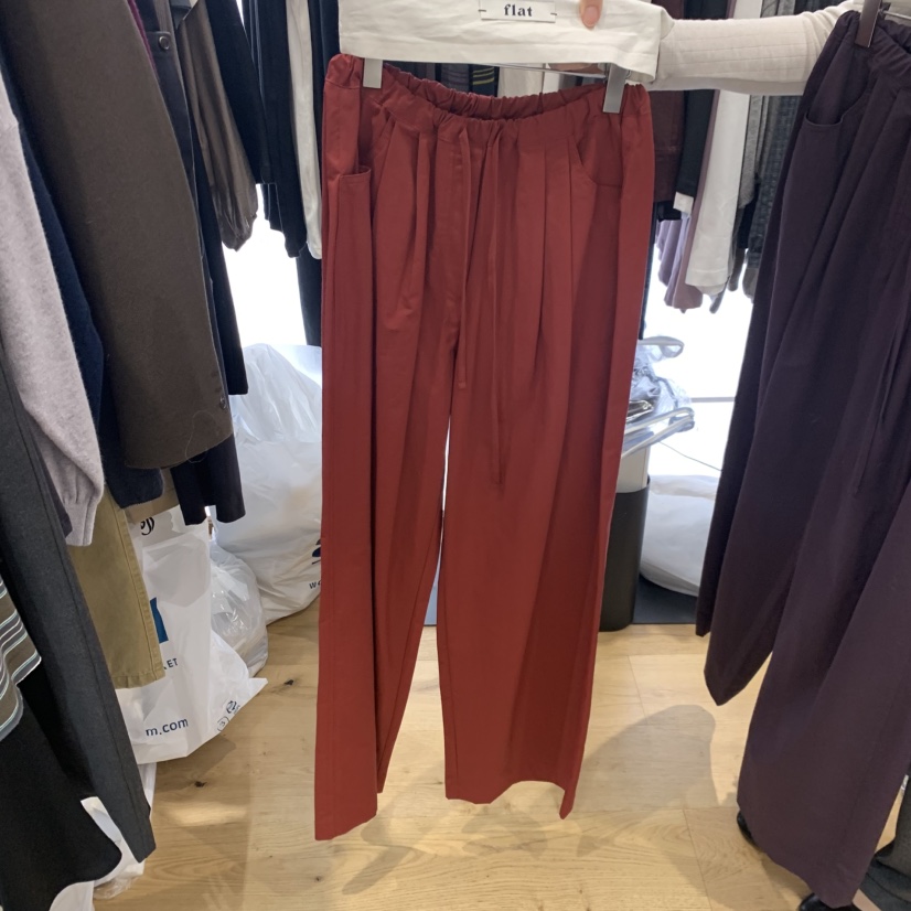 FLAT韓國直郵女士新品推薦真品熱賣時尚休閑人氣休閑褲flat休閑褲圖色2