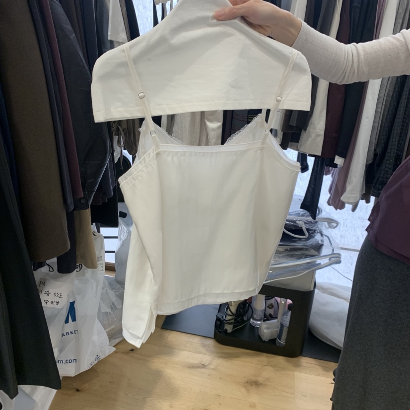 FLAT韓國直郵女士新品熱賣時尚推薦人氣吊帶背心不含內搭flat吊帶/背心