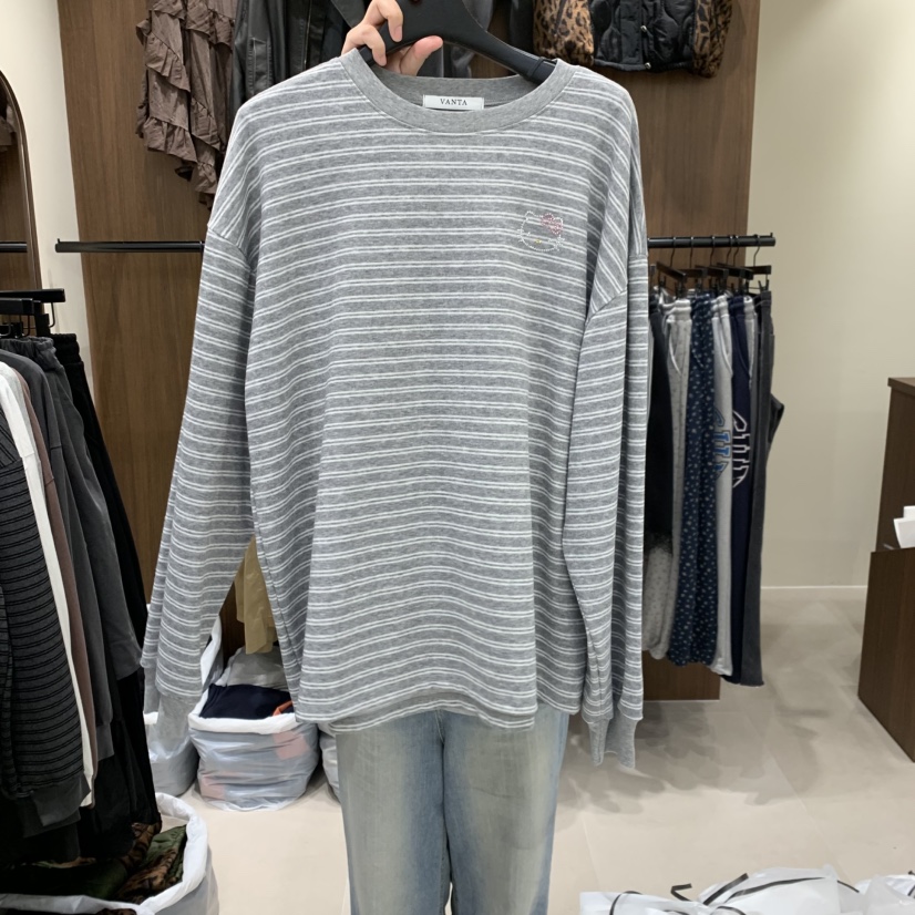 VANTA東大門直郵女裝新品熱賣人氣推薦真品時尚休閑長袖T恤VANTA長袖T恤圖色3
