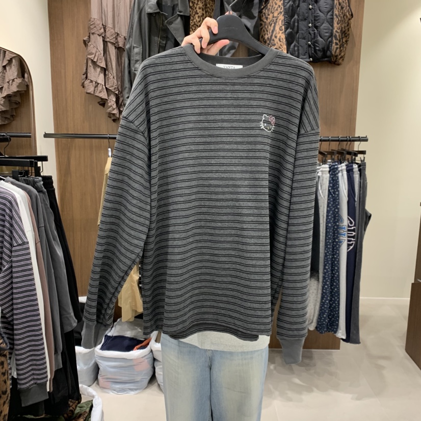 VANTA東大門直郵女裝新品熱賣人氣推薦真品時尚休閑長袖T恤VANTA長袖T恤圖色4