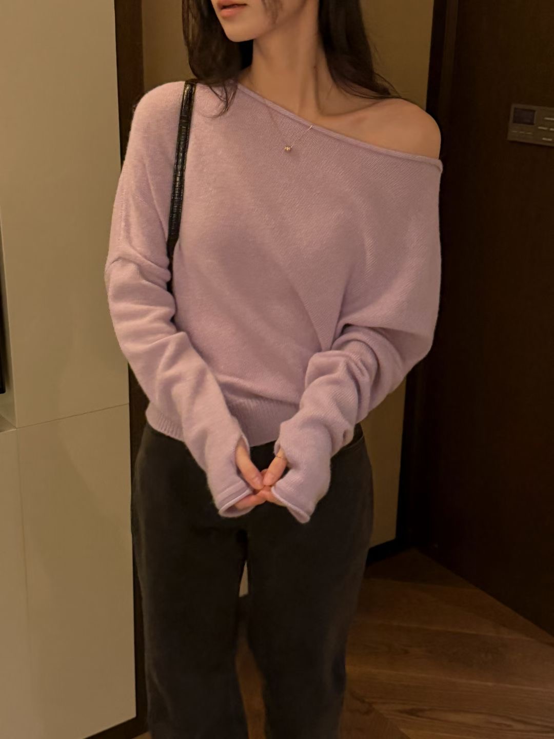 OSRO東大門實拍女裝新款真品人氣推薦休閑時尚熱賣針織衫OSRO針織衫圖色2