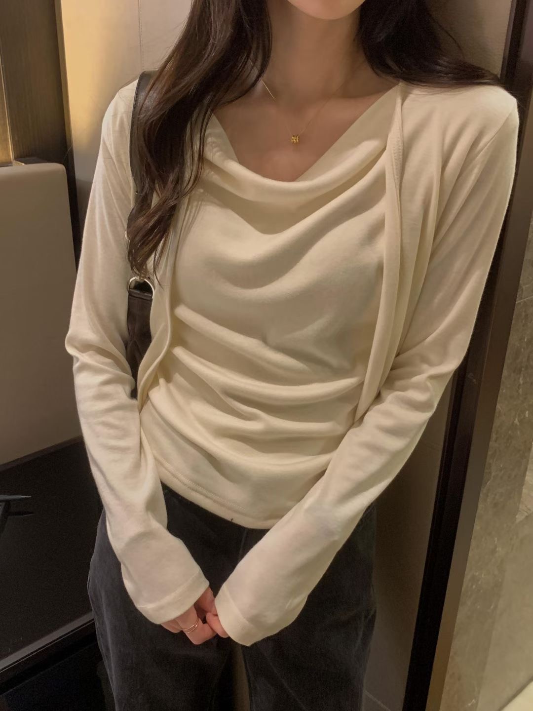 OSRO東大門實拍女裝新款推薦人氣熱賣真品休閑時尚套裝OSRO套裝圖色1