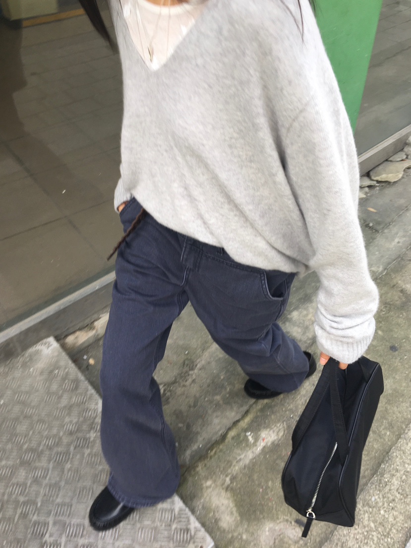 BAKING POWDER韓國直郵女士新款人氣休閑真品休閑褲喇叭BAKING POWDER休閑褲