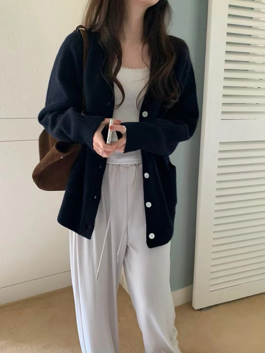 PYT-ot韓國直郵女裝新款熱賣時尚人氣休閑針織衫美利奴羊毛pretty young thing針織衫