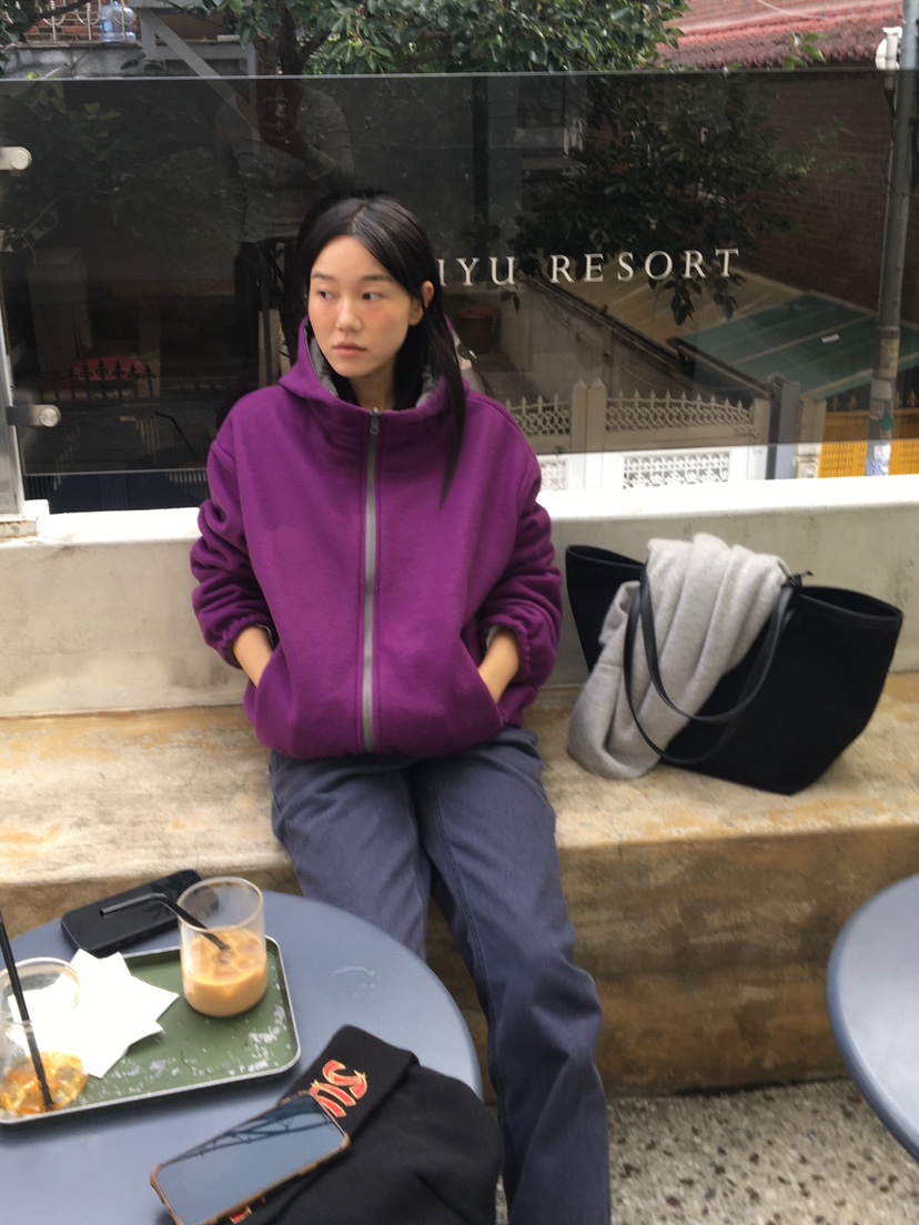 BAKING POWDER東大門實拍女裝新品人氣休閑時尚夾克雙面BAKING POWDER夾克