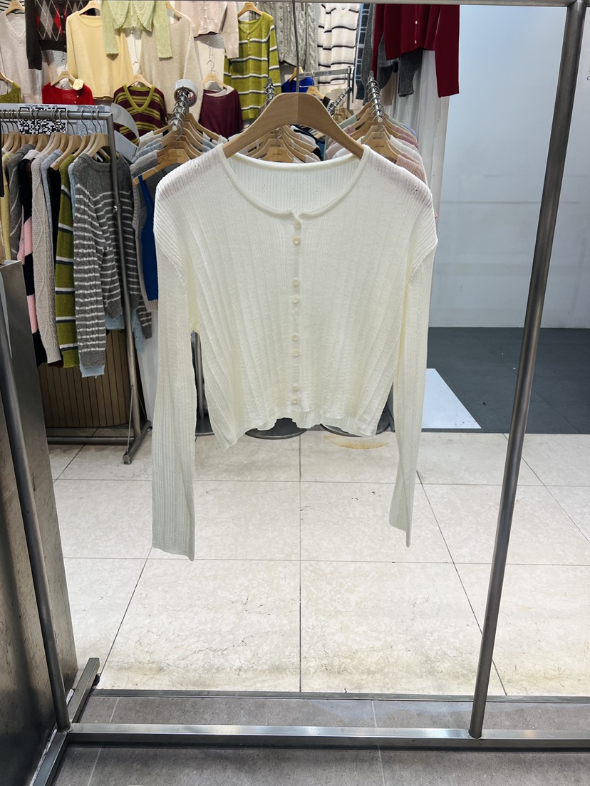 BLACK NOTE韓國代購女裝新品熱賣休閑人氣真品針織衫雙按鈕BLACK NOTE針織衫圖色2