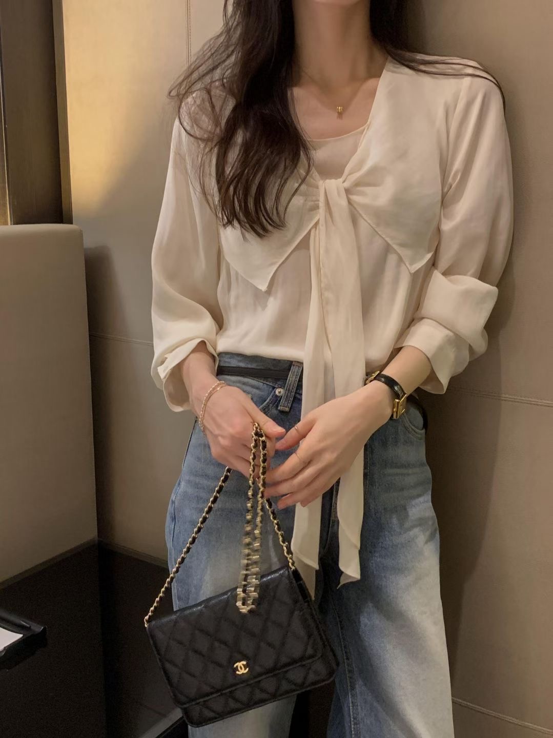 OSRO東大門實拍女裝新品真品休閑人氣熱賣推薦襯衫蕾絲衫OSRO襯衫/蕾絲衫