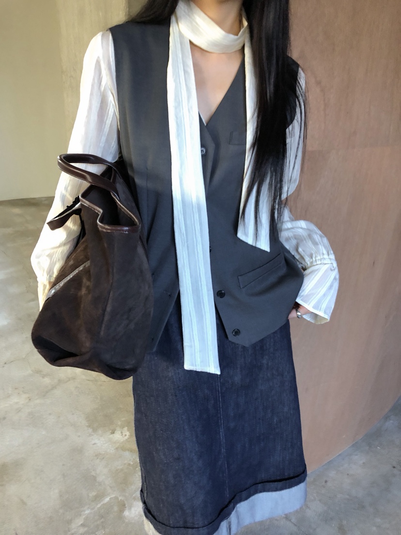 MURMUR韓國直郵女裝新品休閑熱賣真品時尚人氣推薦馬甲MURMUR馬甲