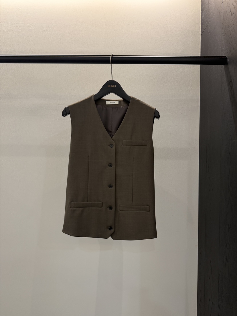 MURMUR韓國直郵女裝新品休閑熱賣真品時尚人氣推薦馬甲MURMUR馬甲圖色1