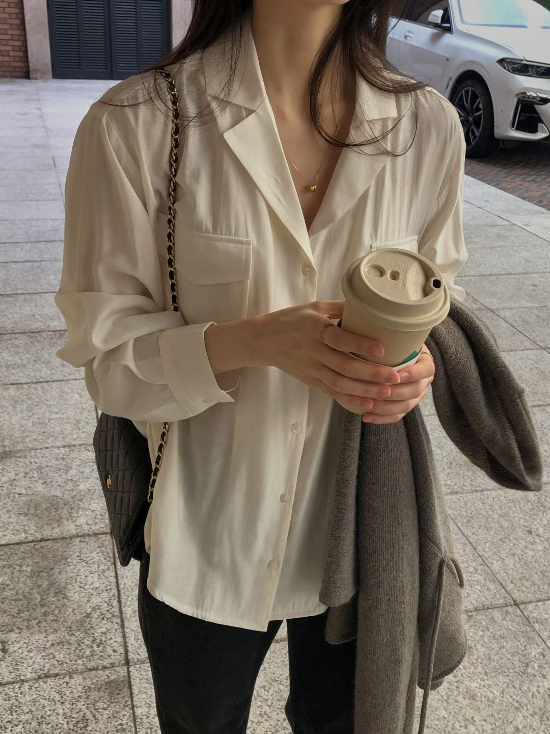 OSRO東大門代購女士新款時尚休閑真品熱賣推薦襯衫蕾絲衫OSRO襯衫/蕾絲衫