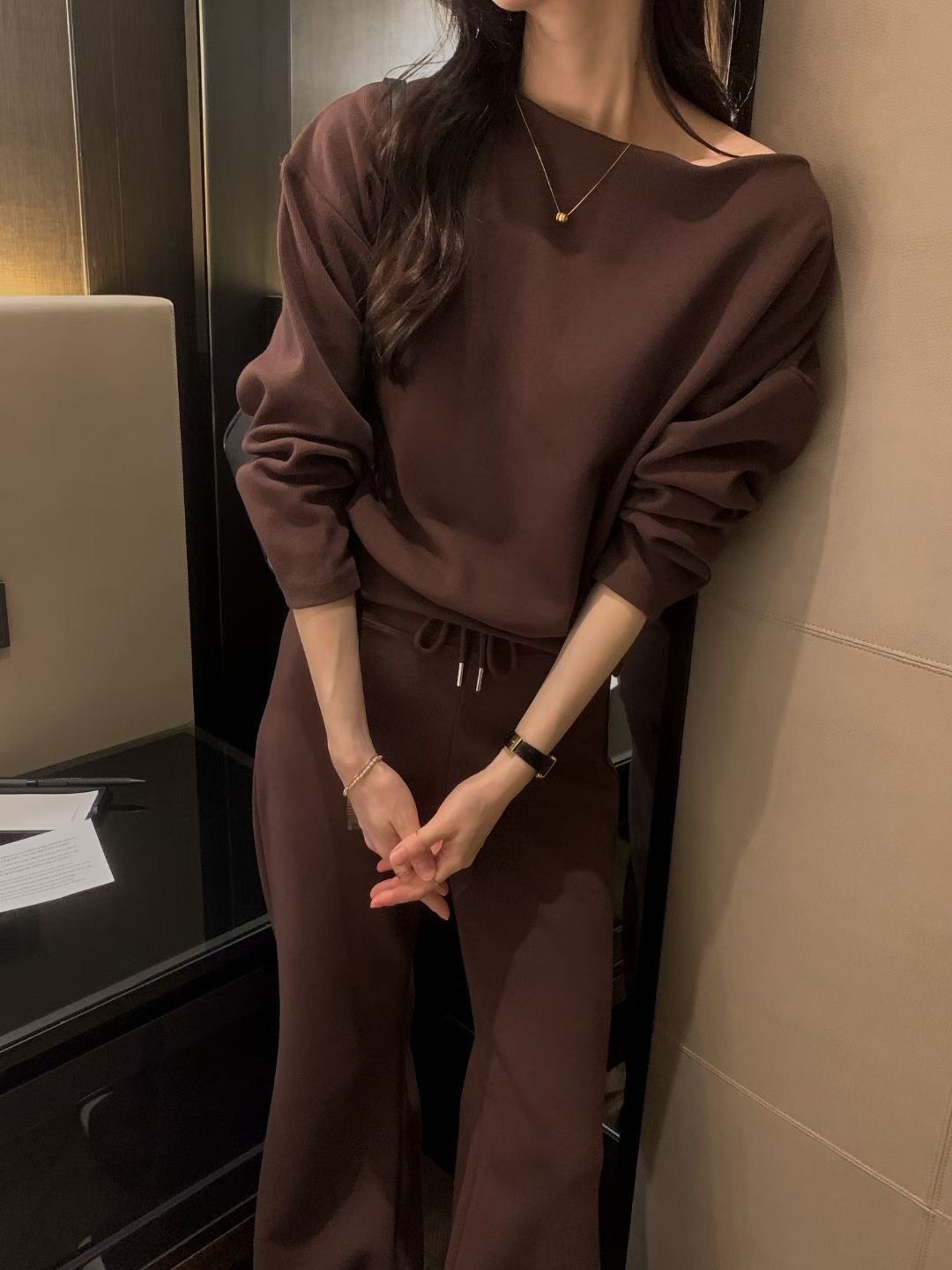 OSRO東大門代購女裝新款熱賣人氣休閑推薦時尚真品衛衣OSRO衛衣圖色2